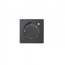 imagen Placa para termostato de calefacción grafito simón 82