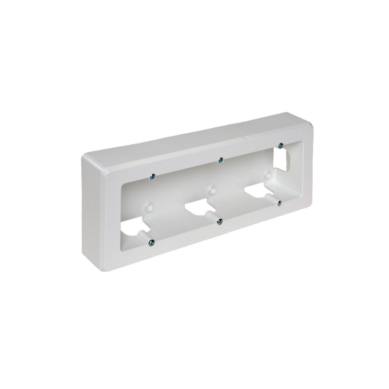 imagen Caja de mecanismos de superficie 3 elementos 235x96x43mm