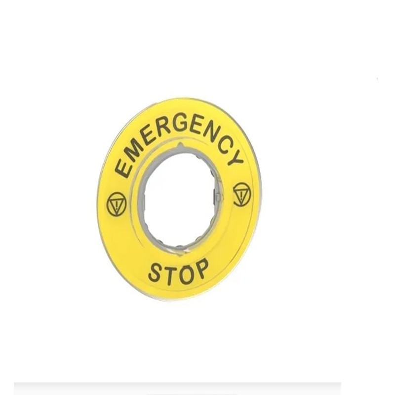 imagen Disco Indicador 90mm(emergency-stop)
