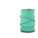 Cable con recubrimiento textil eléctrico verde