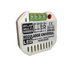 Regulador a pulsadores LED