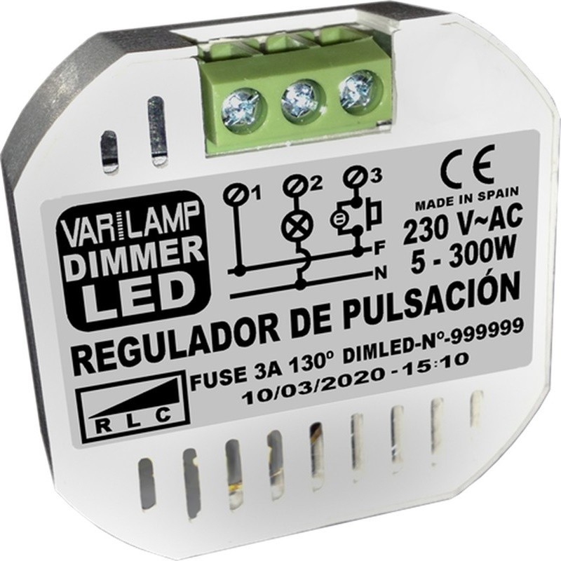imagen Regulador dimmer a pulsadores LED