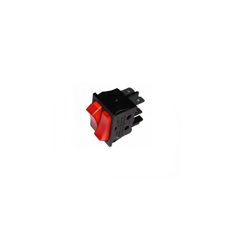 imagen Doble interruptor luminoso empotrar 16A