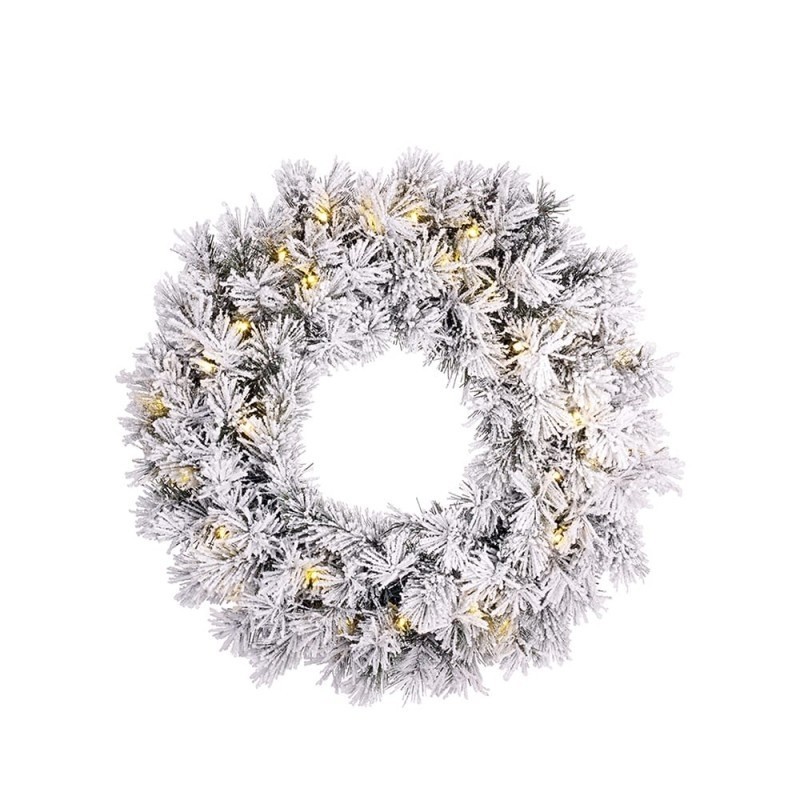 imagen Corona nevada LED 45cm