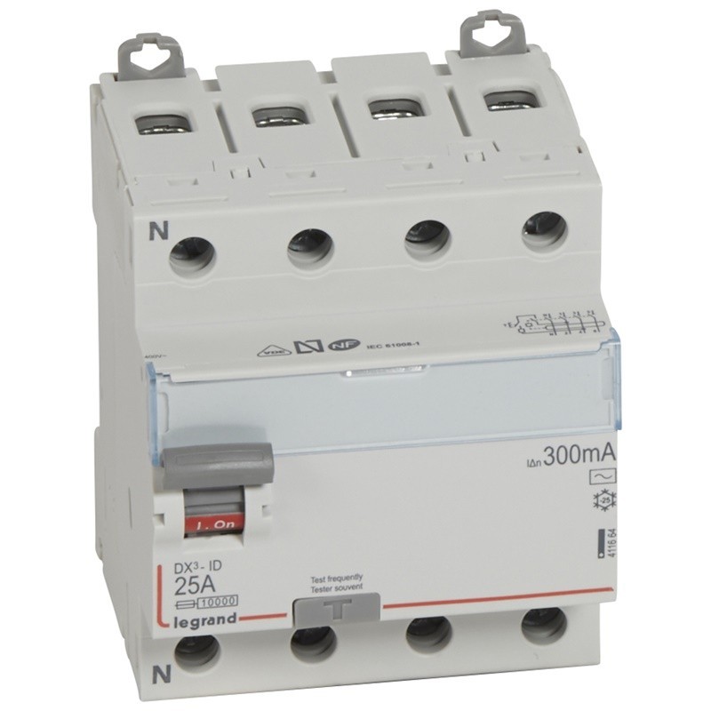 imagen Interruptor diferencial 4P 25A 300mA AC