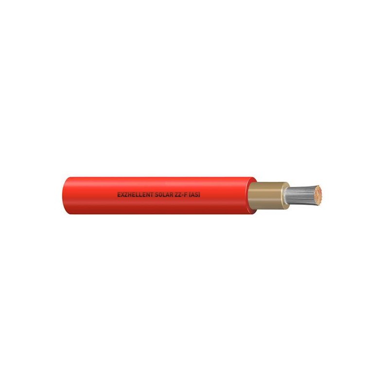 imagen Cable unipolar solar ZZ-F(AS) 1KV 1X6 rojo