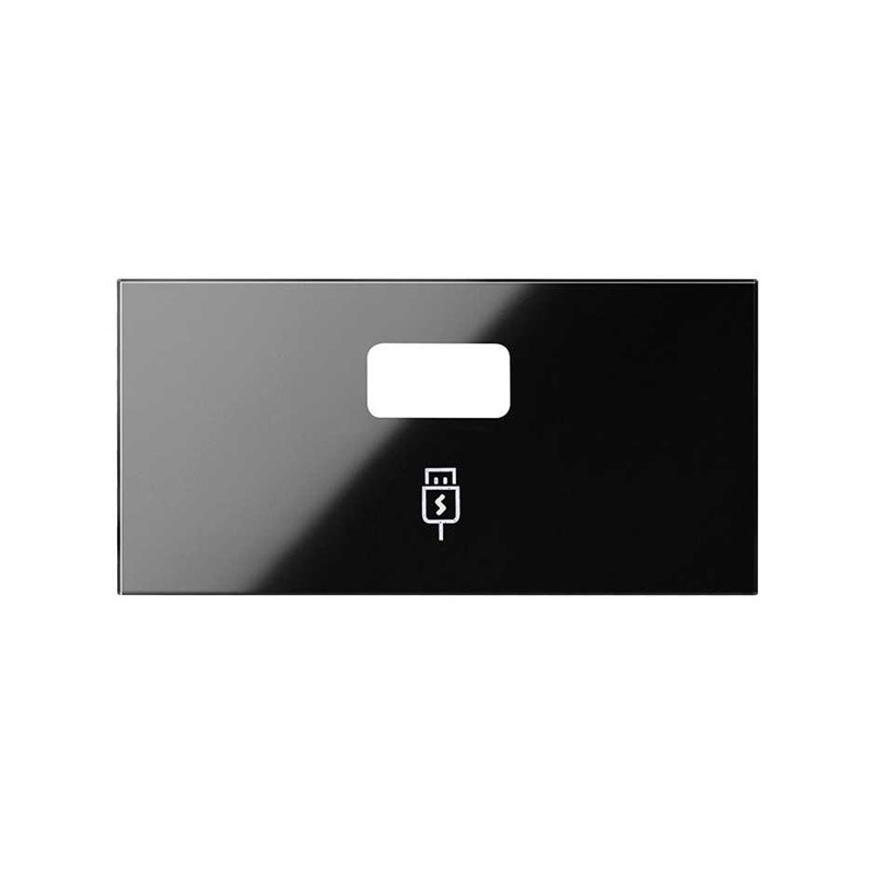 imagen Tapa para cargador USB smartcharge negro brillante