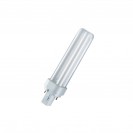 Lámpara fluorescente compacta 18W 2700k G24d-2
