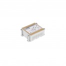 Cubeta de plástico para caja de suelo regulable 4 módulos