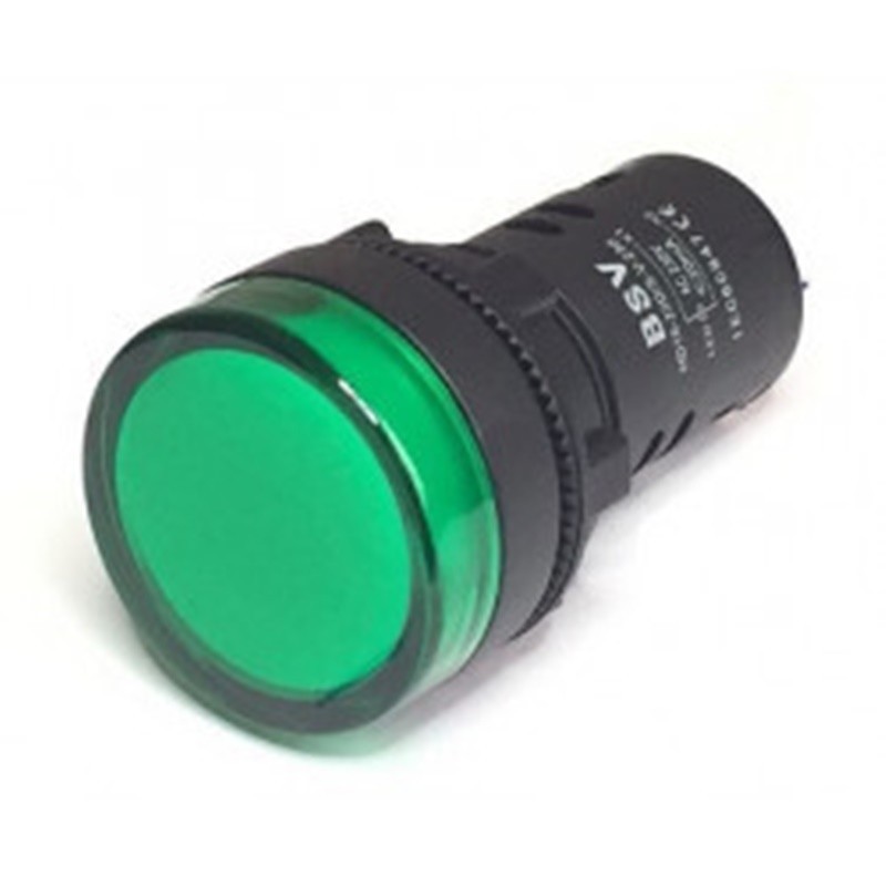 imagen Piloto LED verde 230V