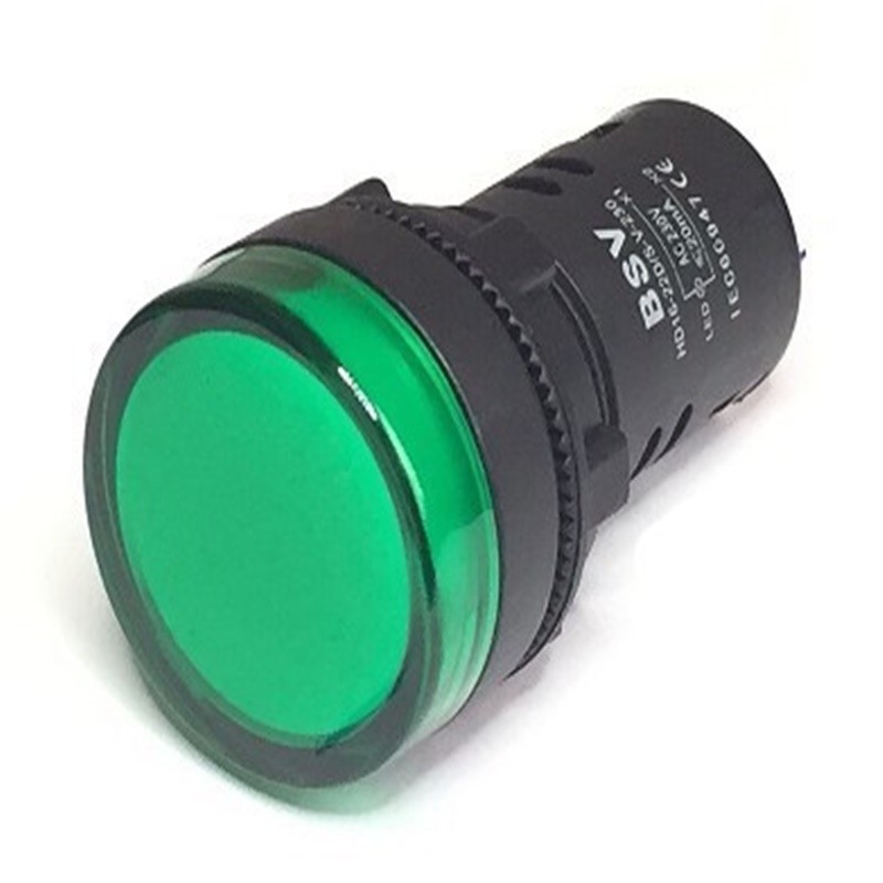 imagen Piloto LED verde 24V