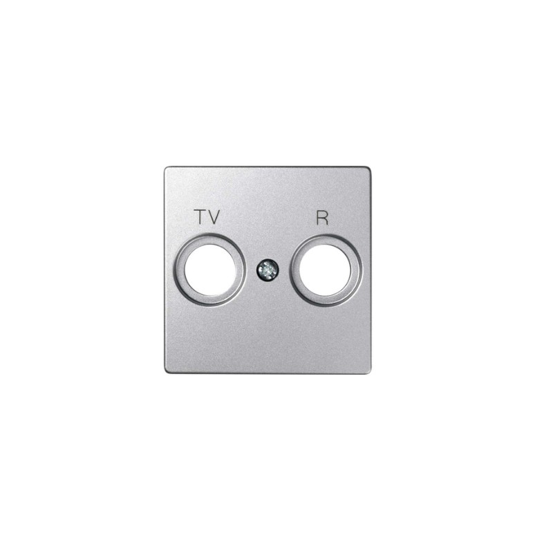 imagen Placa para tomas inductivas de R-TV aluminio frío simón 82 detail