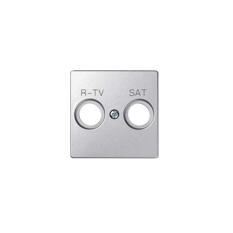imagen Placa para tomas inductivas R-TV+SAT aluminio frío simón 82 detail